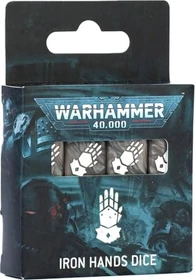 Games Workshop Warhammer 40.000 - Würfelset: Iron Hands 2025