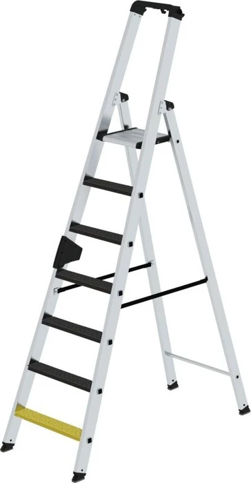 Günzburger Steigtechnik clip-step R13 Stufen-Stehleiter, 7 Stufen