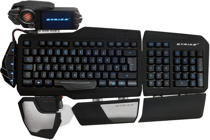 MadCatz S.T.R.I.K.E. 7 Keyboard, USB, DE