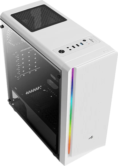 AeroCool Rift, weiß, Acrylfenster