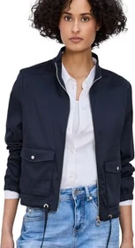 Street One Tunnelzug und Zipper Jacke shadowed navy (Damen)