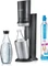 SodaStream Crystal 2.0 Trinkwassersprudler mit 2 Glaskaraffen schwarz Vorschaubild