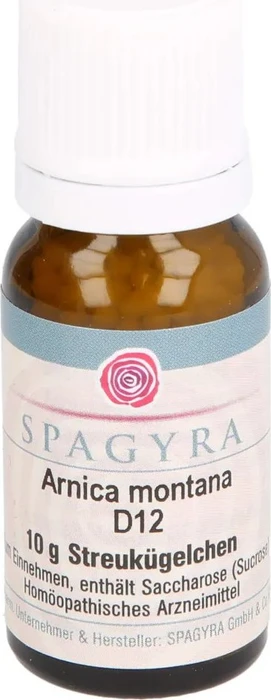 Spagyra Arnica Montana D12 Globuli, 10g