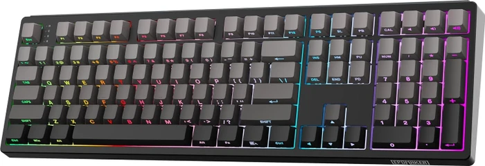 Epomaker TH108 Wireless, schwarz, LEDs RGB, hot-swap, Epomaker Creamy Jade, USB/Bluetooth, US