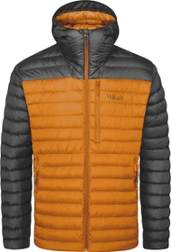 Rab Microlight Alpine Down Funktionsjacke graphene/marmalade (Herren)