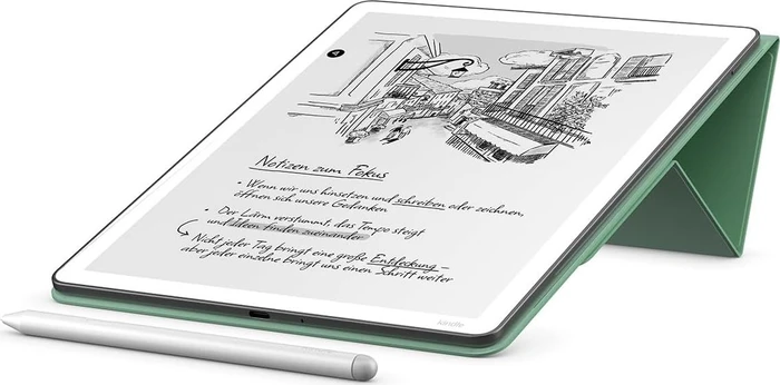 Amazon Folio Schutzhülle für Kindle Scribe, PU, matcha