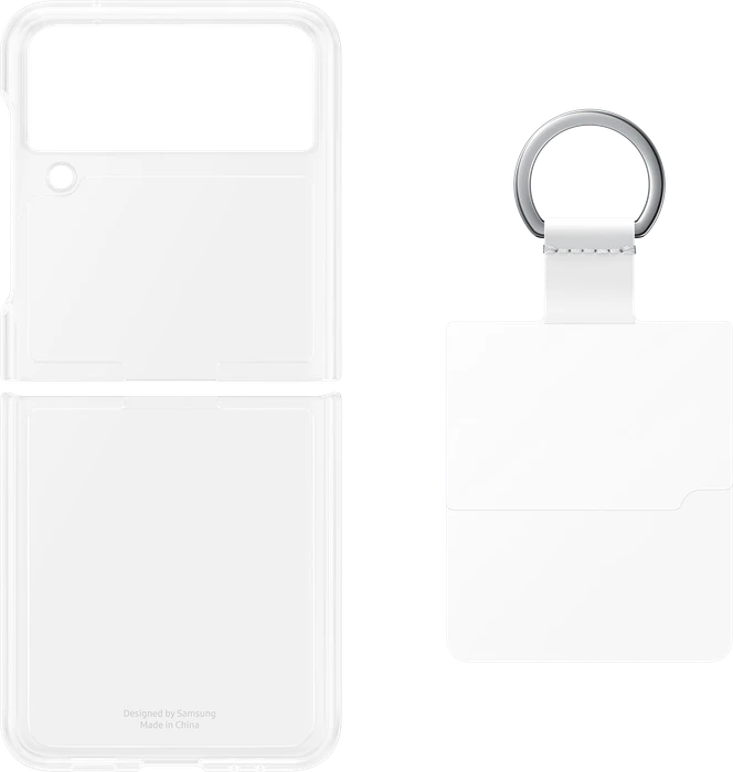 Samsung Clear Cover with Ring für Galaxy Z Flip 3 5G transparent