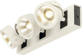 SLV Kalu LED Wand-/Deckenleuchte 60° 3-flammig weiß