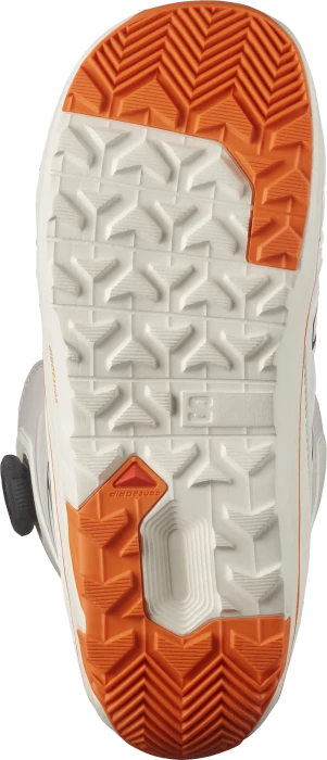 Salomon Launch BOA SJ BOA Softboot rainy day/birch/vibrant orange (Herren) (Modell 2024/2025)