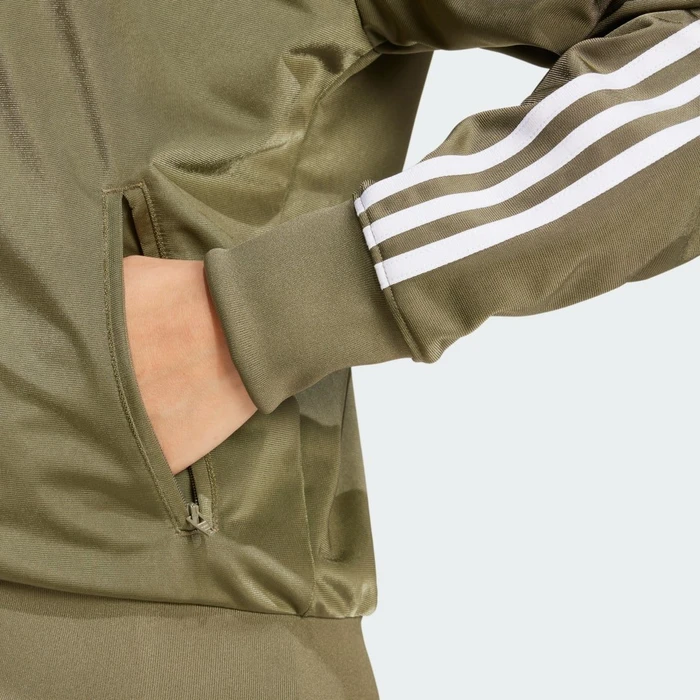 adidas Adicolor Classics Loose Firebird Originals Trainingsjacke olive strata (Damen)