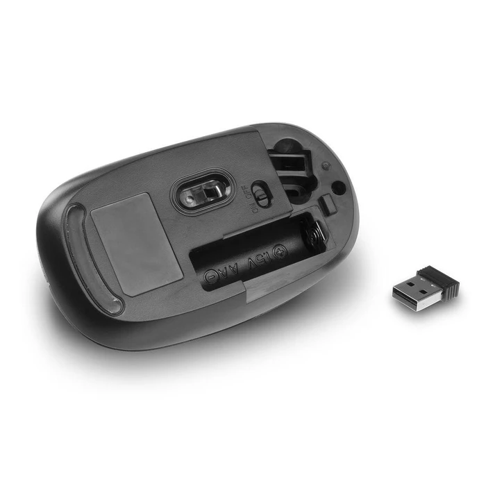 Act Wireless Mouse 1200dpi schwarz, USB