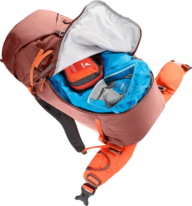 Deuter Guide 34+8 redwood/papaya