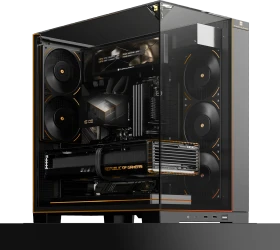 Thermalright A70 Vision Black, schwarz, Glasfenster
