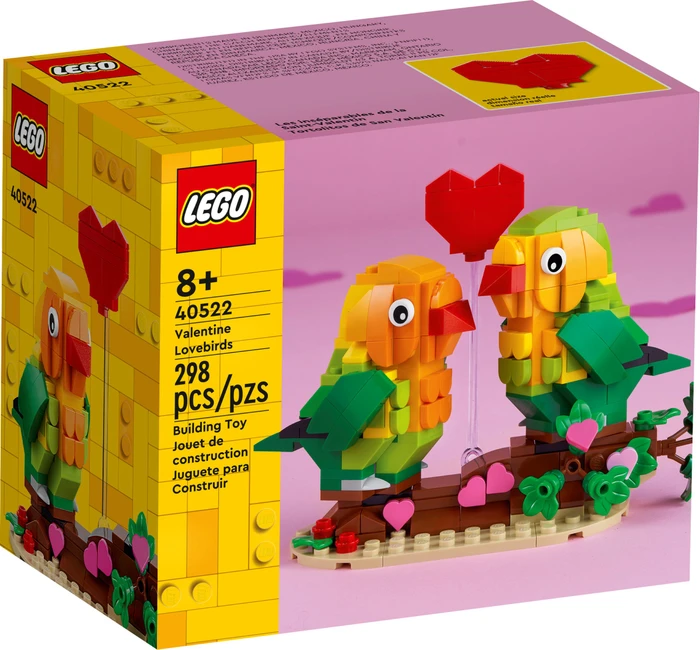 LEGO Valentins-Turteltauben