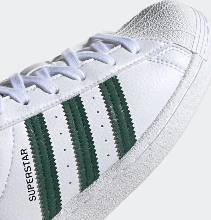adidas Superstar cloud white/collegiate green/core black (Damen)