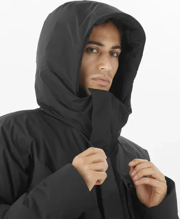 Salomon Outlife Waterproof Down Funktionsjacke deep black (Damen)