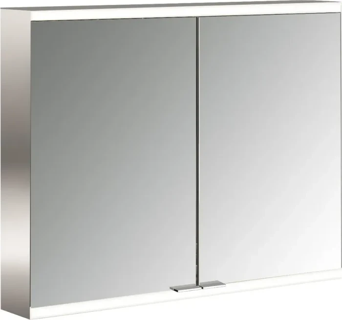 Emco Prime 2 Facelift LED-Lichtspiegelschrank 80cm mit 2 Türen, Aufputzmodell