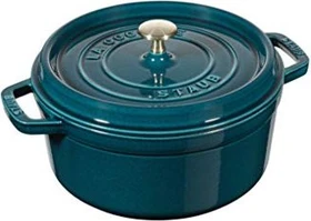 Zwilling Staub Cocotte Schmortopf rund 24cm 3.8l grün