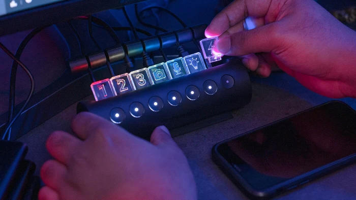 Streamplify Hub CTRL 7 RGB USB-Hub, 7x USB-A 3.0, USB-A 3.0 [Buchse]