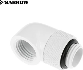 Barrow TWT90-v2.5 90° Winkeladapter G1/4" drehbar, weiß