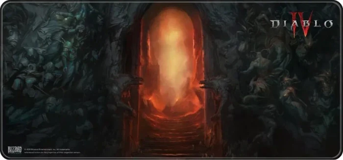 Blizzard Diablo IV - XL Gaming Mousepad, 900x420mm, Gate of Hell
