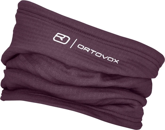 Ortovox Fleece Grid Schlauchtuch dark wild berry