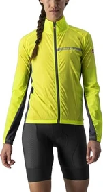 Castelli Squadra Stretch Fahrradjacke yellow fluo/dark grey (Damen)