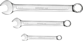 Gedore red R09110024 Ring-Maulschlüssel zöllig, 3/8"x130mm