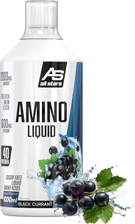 All Stars Amino Liquid Schwarze Johannisbeere 1l
