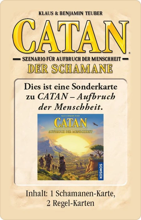 Die Siedler von Catan - Aufbruch der Menschheit - Der Schamane (Erweiterung)