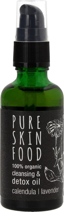Pure Skin Food Reinigungsöl Calendula & Lavendel, 50ml