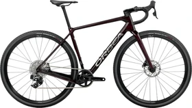 Orbea Terra M31e Team 1X wine red carbon view Modell 2025