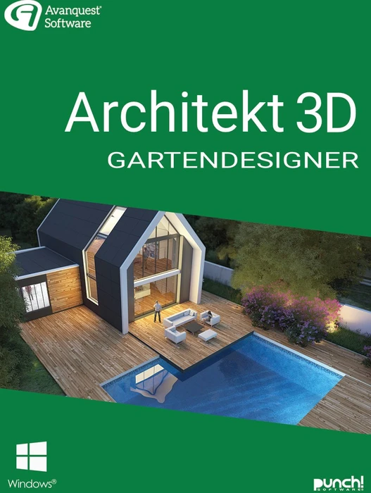 Punch! Software Architekt 3D 21 Gartendesigner, ESD (deutsch) (PC)