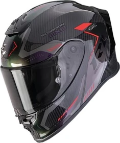 Scorpion EXO-R1 Evo Carbon Air Propel schwarz/grau/grün/violett