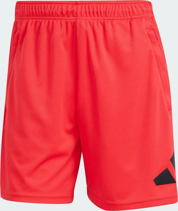 adidas Train Essentials Logo Training Trainingshose kurz pure ruby/black (Herren)