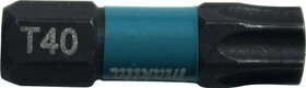 Makita Impact Black Torx Bit 1/4", T40x25mm, 2 Stück