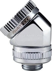 Phanteks Glacier G1/4" Rohranschluss 45° 16mm chrome