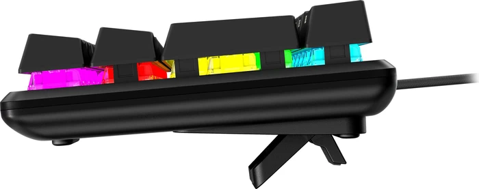 HP HyperX Alloy Origins 60, LEDs RGB, HyperX RED, USB, DE