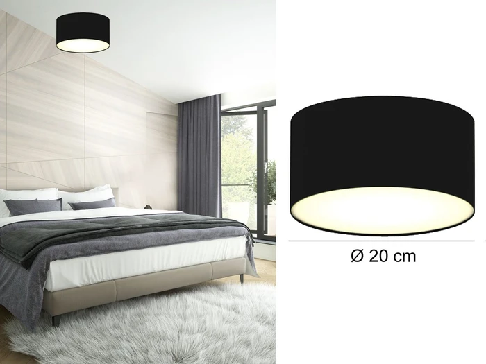 Smartwares Ceiling Dream Ranex Mia 20cm Deckenleuchte schwarz