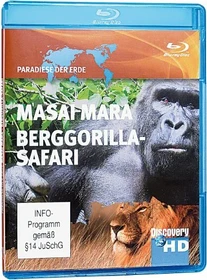 Discovery HD: Mit Jeff Corwin um die Welt - Masai Mara & Berggorilla-Safari (Blu-ray)