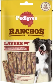 Pedigree Ranchos, Layers, mit Rind Geschmack, 60g