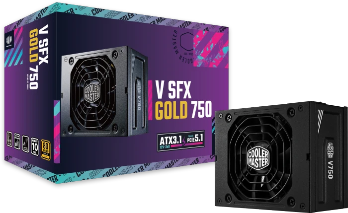 Cooler Master V-Series V750 SFX Gold 750W, ATX 3.1
