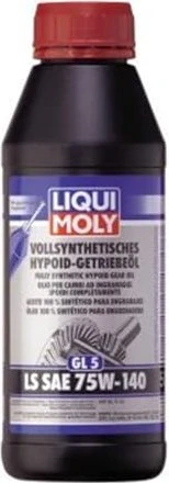 Liqui Moly Vollsynthetisches Hypoid-Getriebeöl (GL5)LS SAE 75W-140 500ml