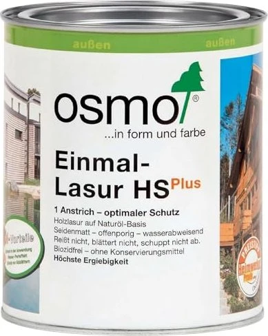 Osmo Einmal-Lasur HS Plus 9264 außen palisander, 750ml