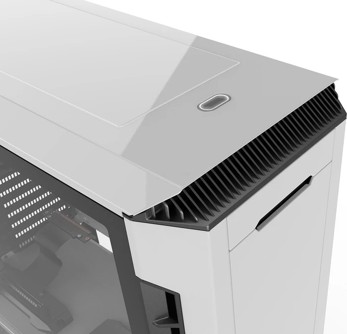 Phanteks Eclipse P600S Glacier White, weiß, Glasfenster, schallgedämmt