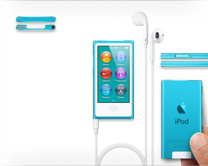 Apple iPod nano 16GB blau [7G]
