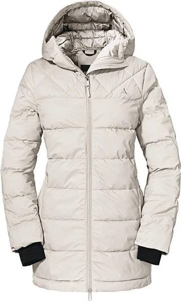 Schöffel Boston Funktionsmantel whisper white (Damen)