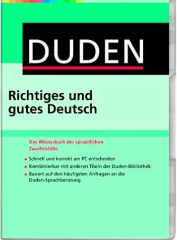 Duden Richtiges und gutes Deutsch 9, ESD (deutsch) (PC)