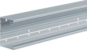 Hager Brüstungskanal-Unterteil frontrast BRA 68x100mm, OT 80mm, aus Alu natureloxiert