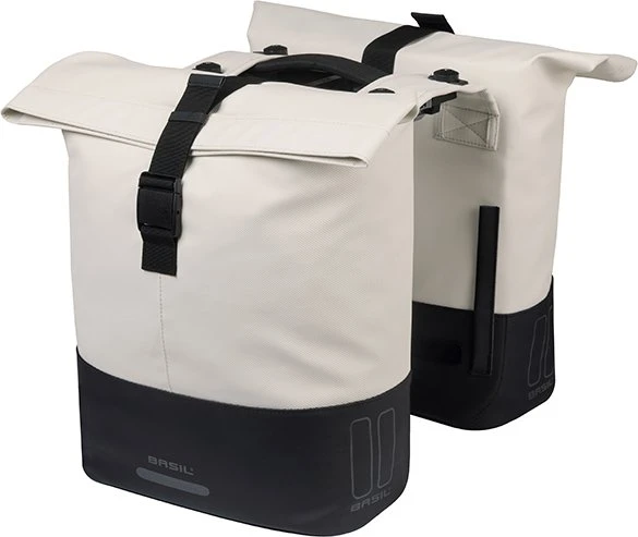 Basil Cove Doppeltasche MIK Gepäcktasche off white/black